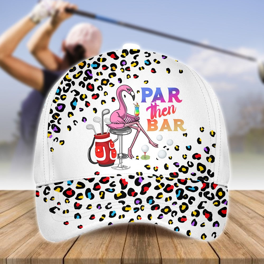 Pink Leopard Par Then Bar Flamingo Cocktail Cap CVH030101