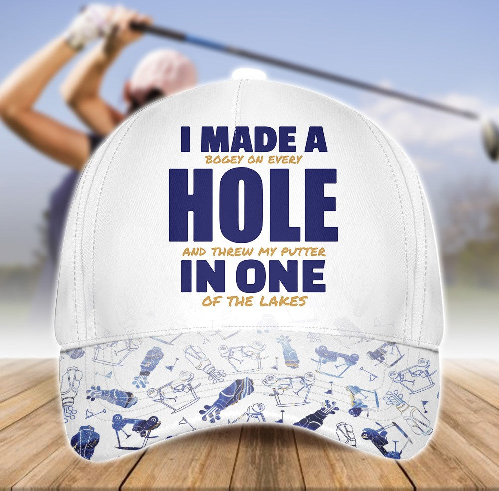 Funny I Made A Hole In One Cap CVH070301