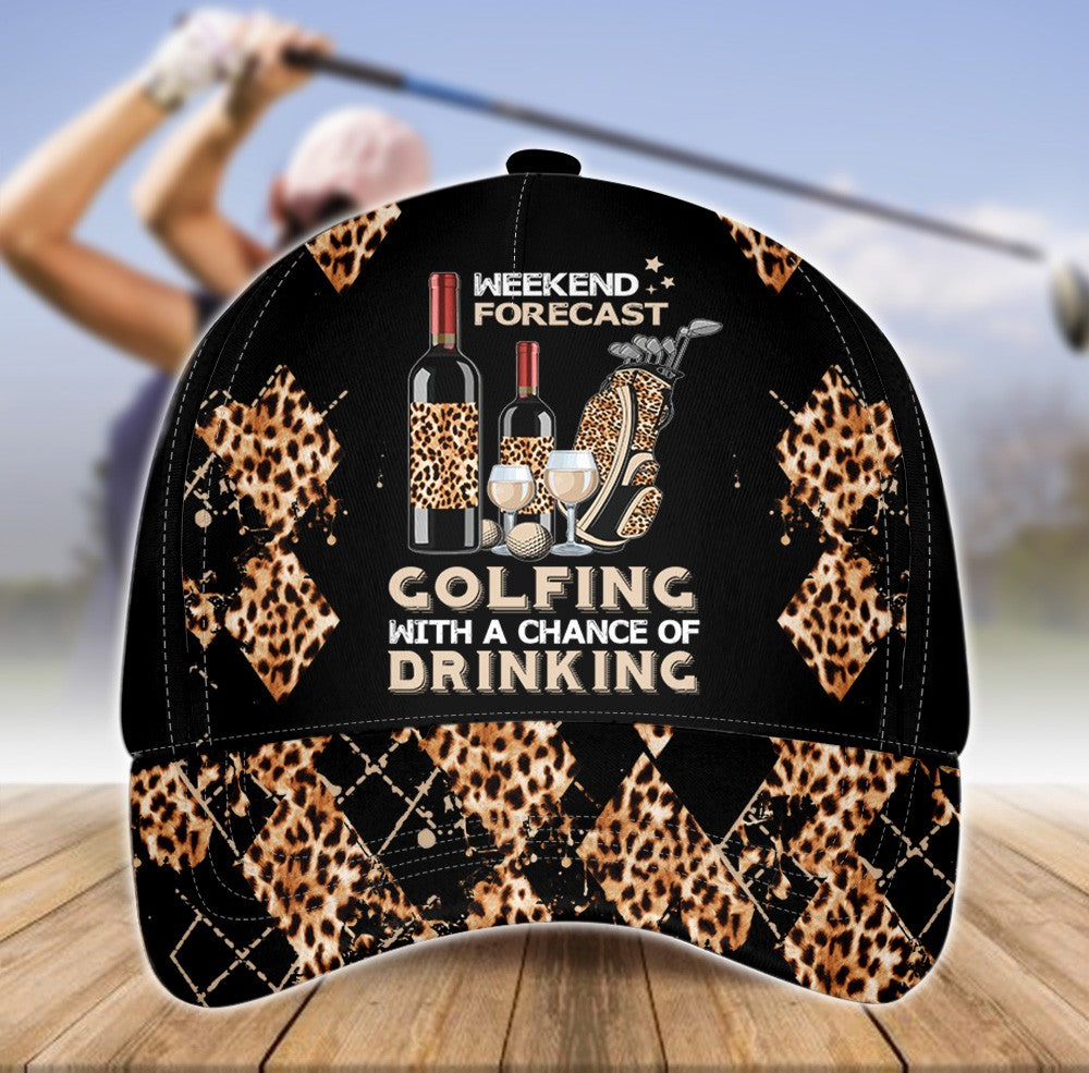 Weekend Forecast Golfing With A Chance Of Drinking Cap CVH100201