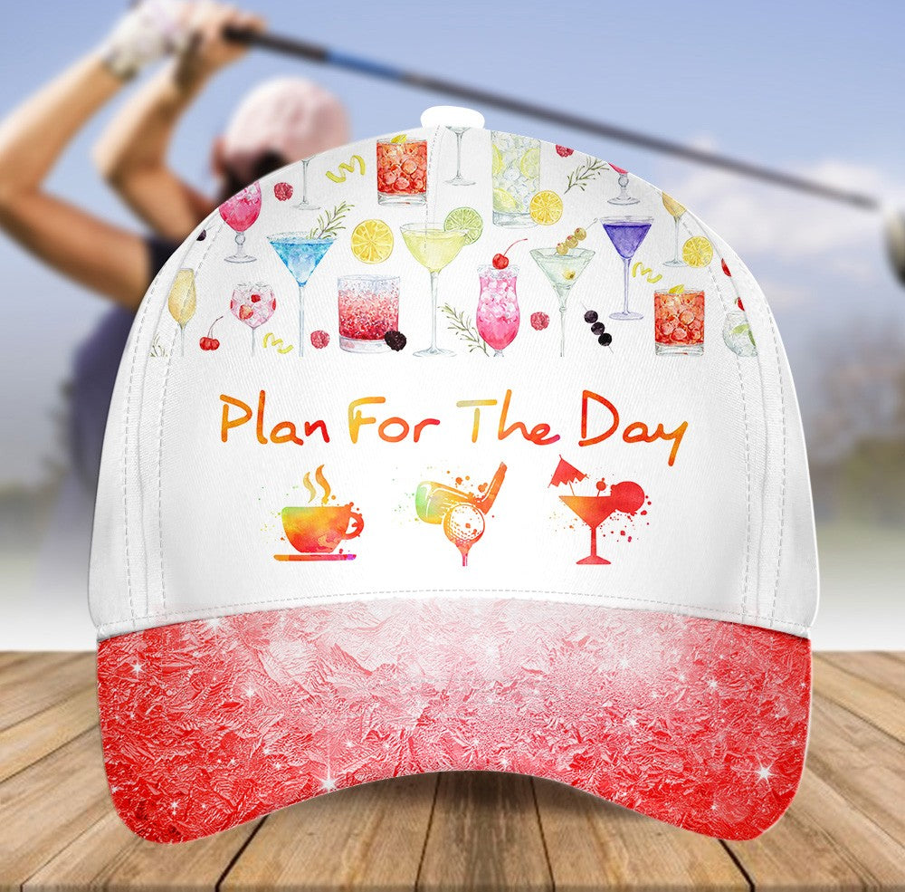 Plan For The Day Coffee Golf Cocktail Cap CVH110201