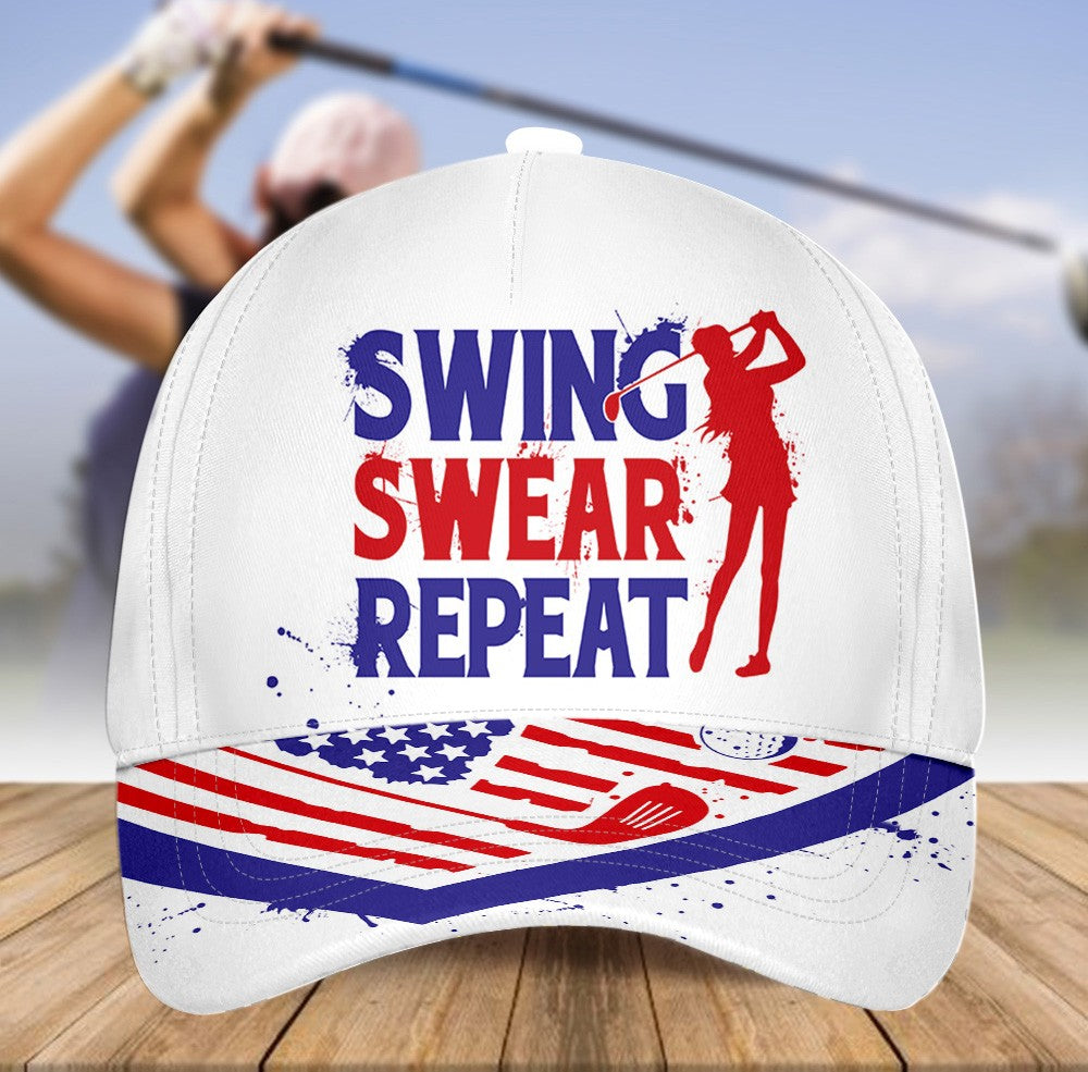 AMERICA FLAG SWING SWEAR REPEAT Cap CVH130101