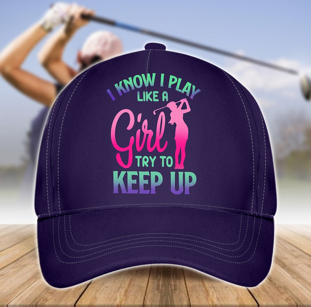 Gradient Play Like A Girl Cap CVH170301