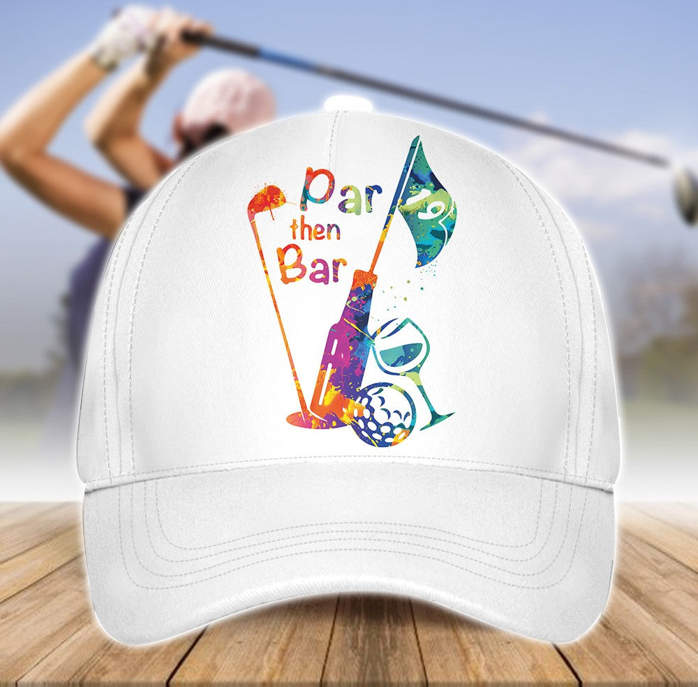 Water Color Par Then Bar Addicted Cap CVH220201