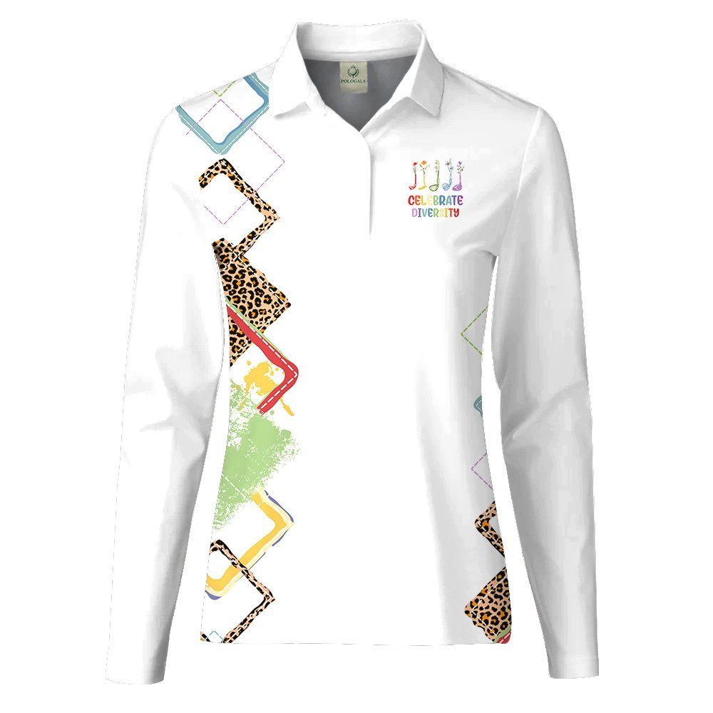 Celebrate Diversity Golf Club Women Polo Shirt LLVH190801