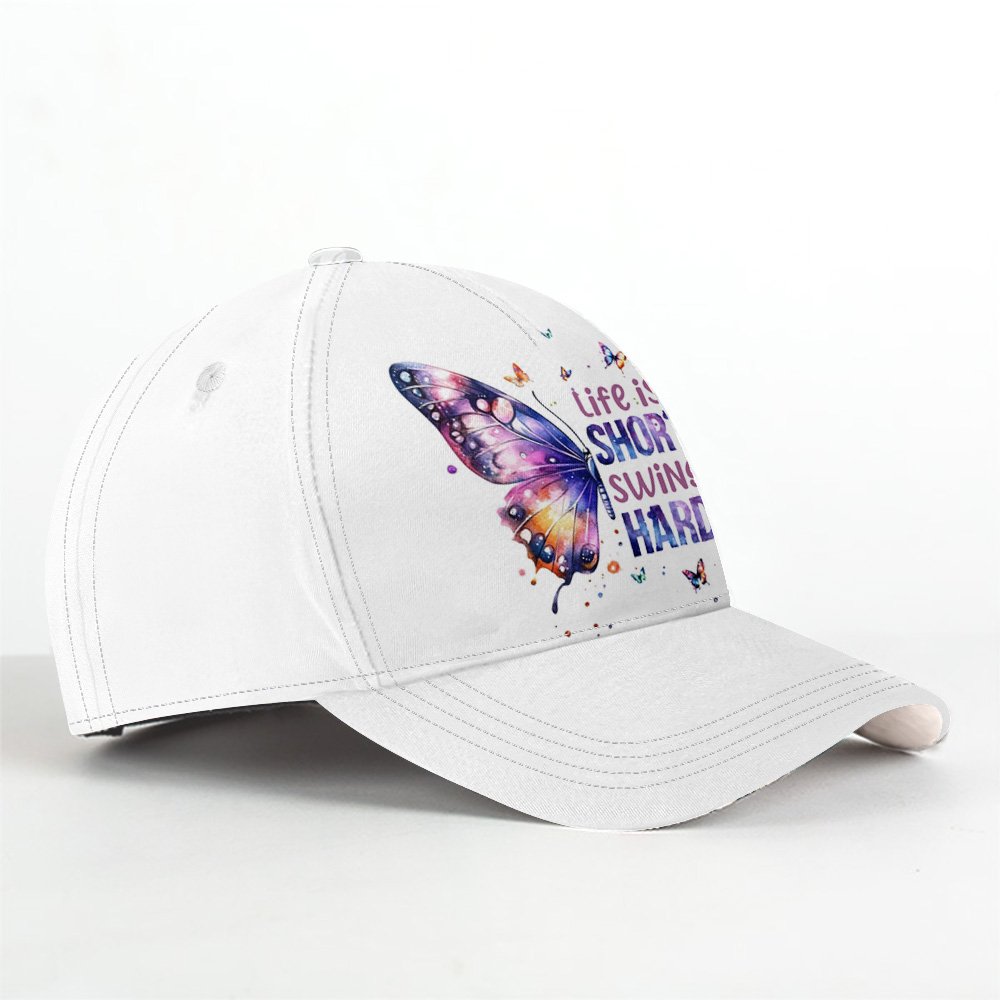 Butterfly Life is Short Swing Hard Cap CVH130901