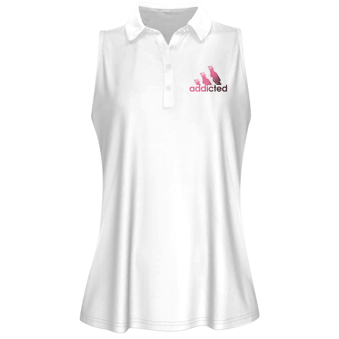 Flamingo I'm Not Swearing, I'm Using My Golf Words Women Polo Shirt LVH190901