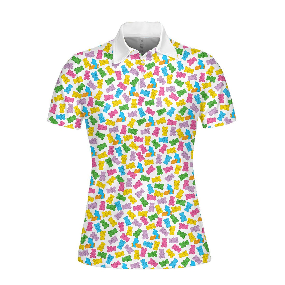 Gummy Bears Cute Pattern Women Polo Shirt  LVH230901