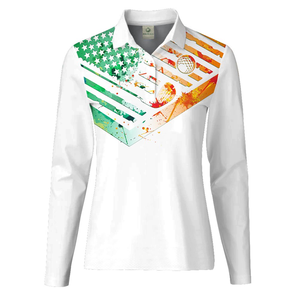 This Is My Lucky Golf Shirt ST Patrick's Day Golf Women Polo Shirt LLVH300601