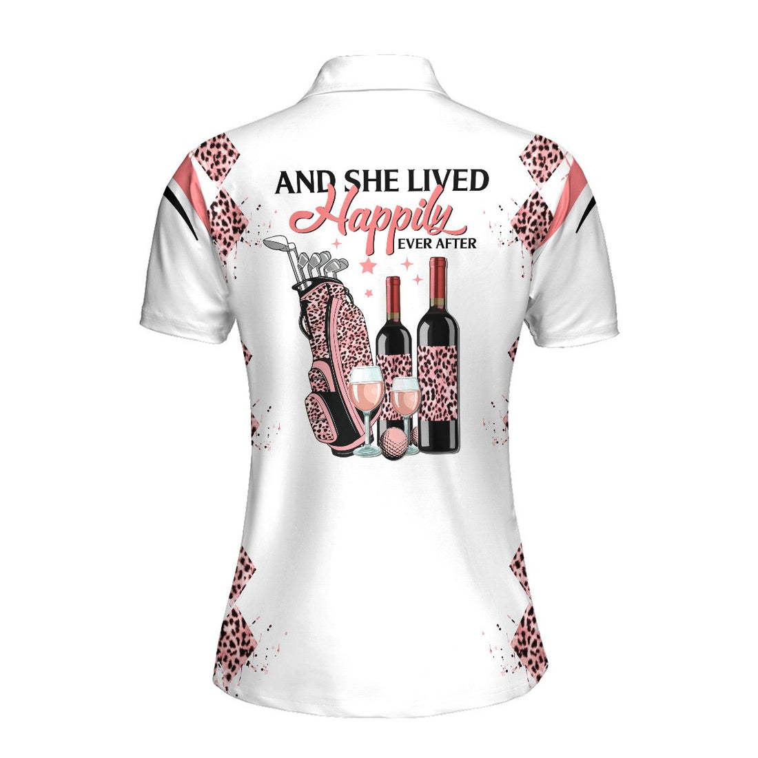 And She Lived Happily Ever After V1 Women Polo Shirt LVH270801