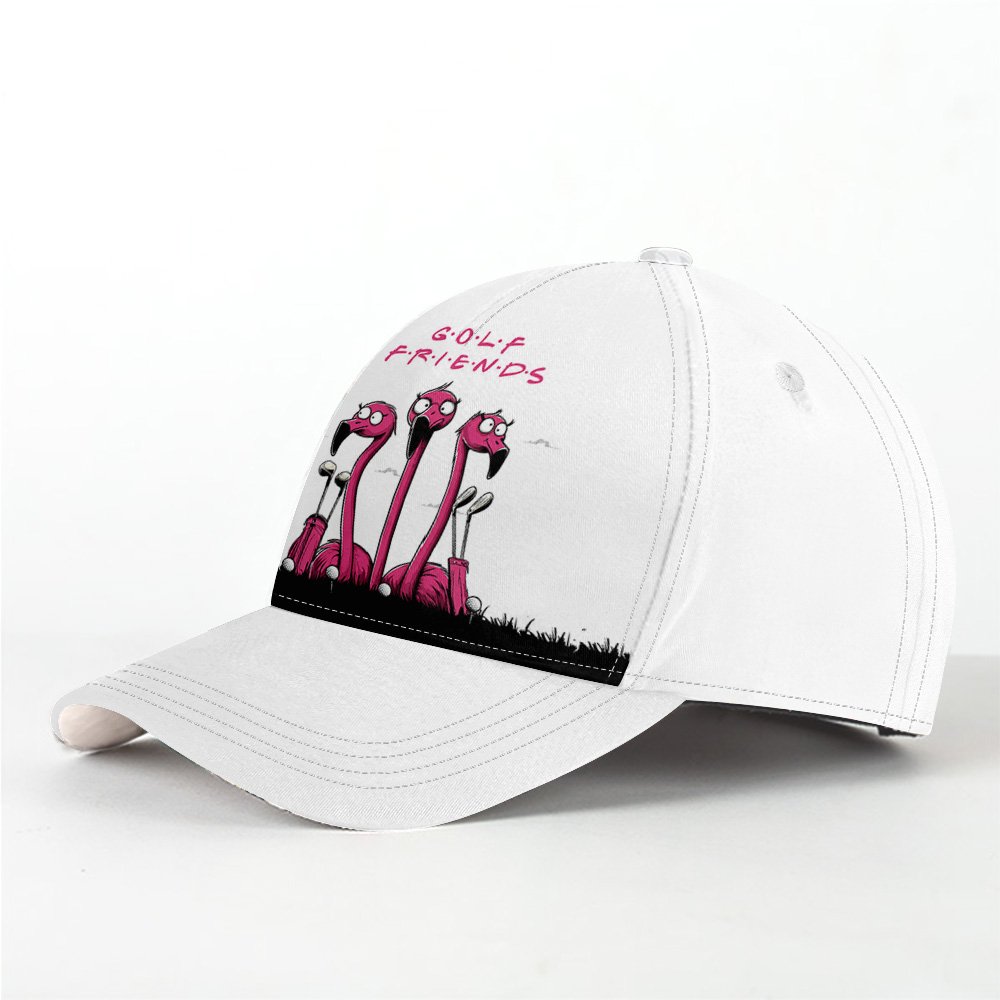 Golf Friends Funny Flamingo Cap CVH090901