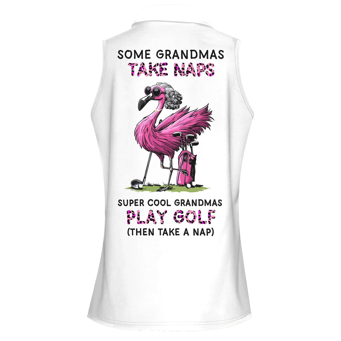 Super Cool Grandmas Play Golf Then Take Nap Women Polo Shirt LVH220901