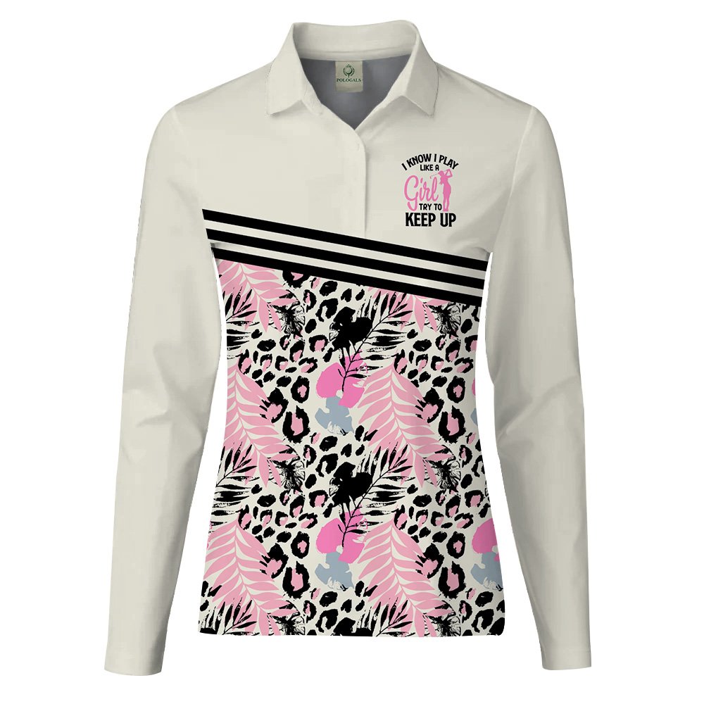 Try To Keep Up V2 Women Polo Shirt LLVH270101