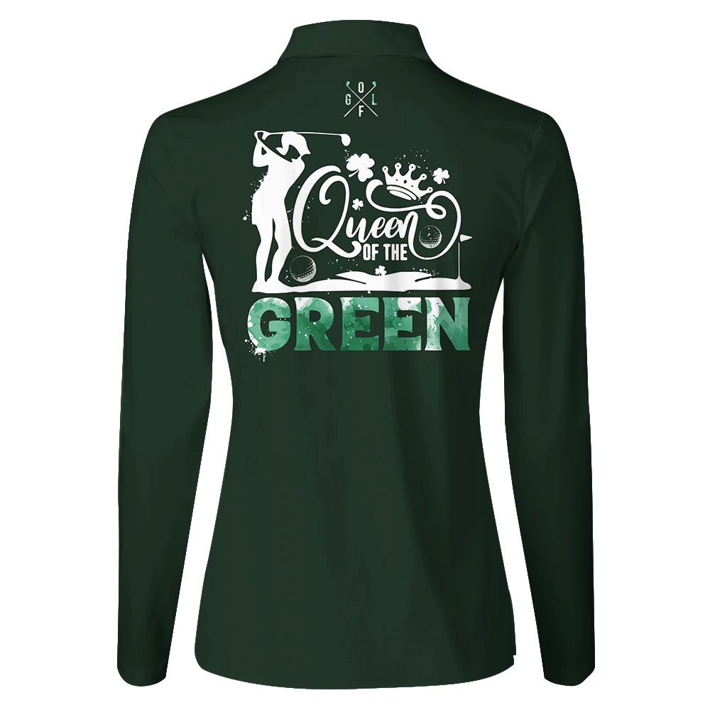 Queen Of The Green Golf Women Polo Shirt LLVH280601