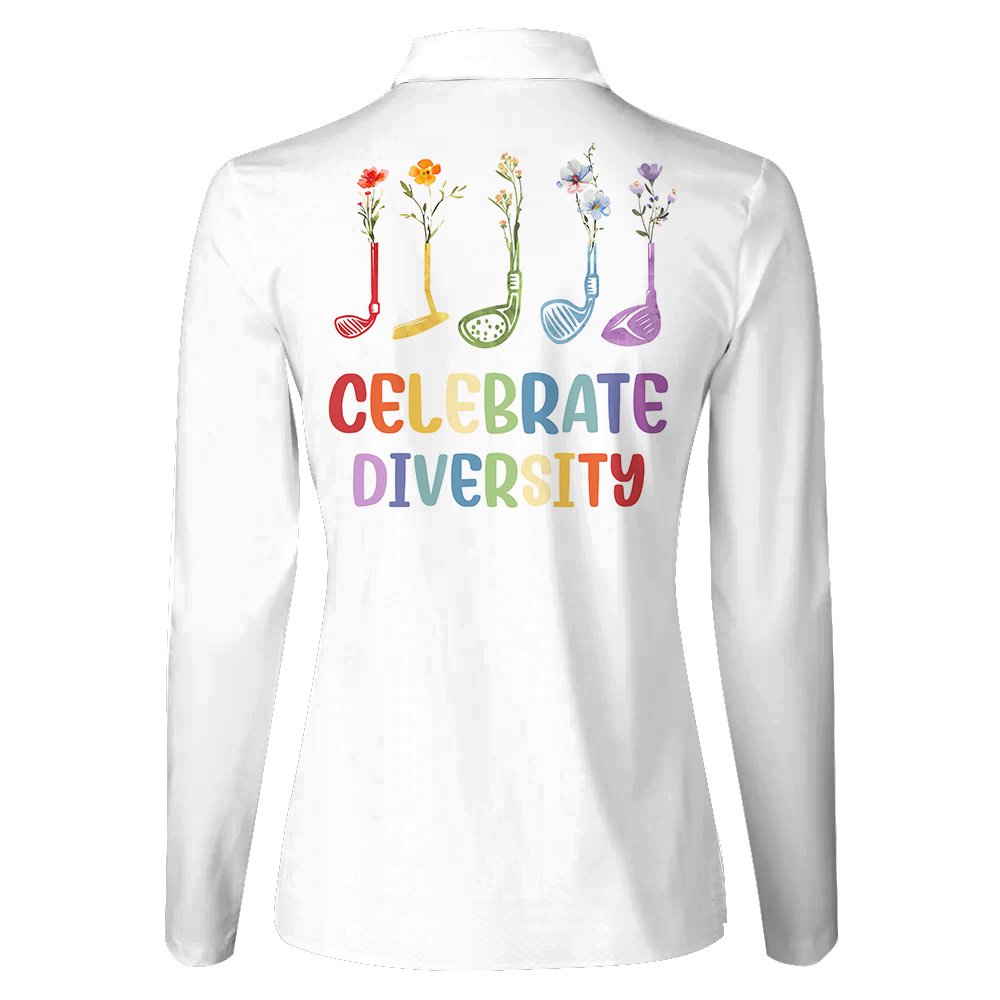 Celebrate Diversity Golf Club Women Polo Shirt LLVH190801
