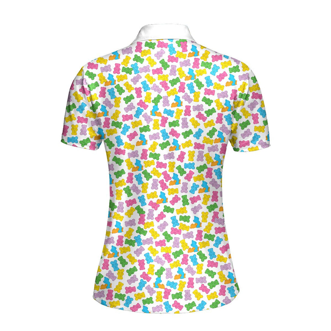 Gummy Bears Cute Pattern Women Polo Shirt  LVH230901