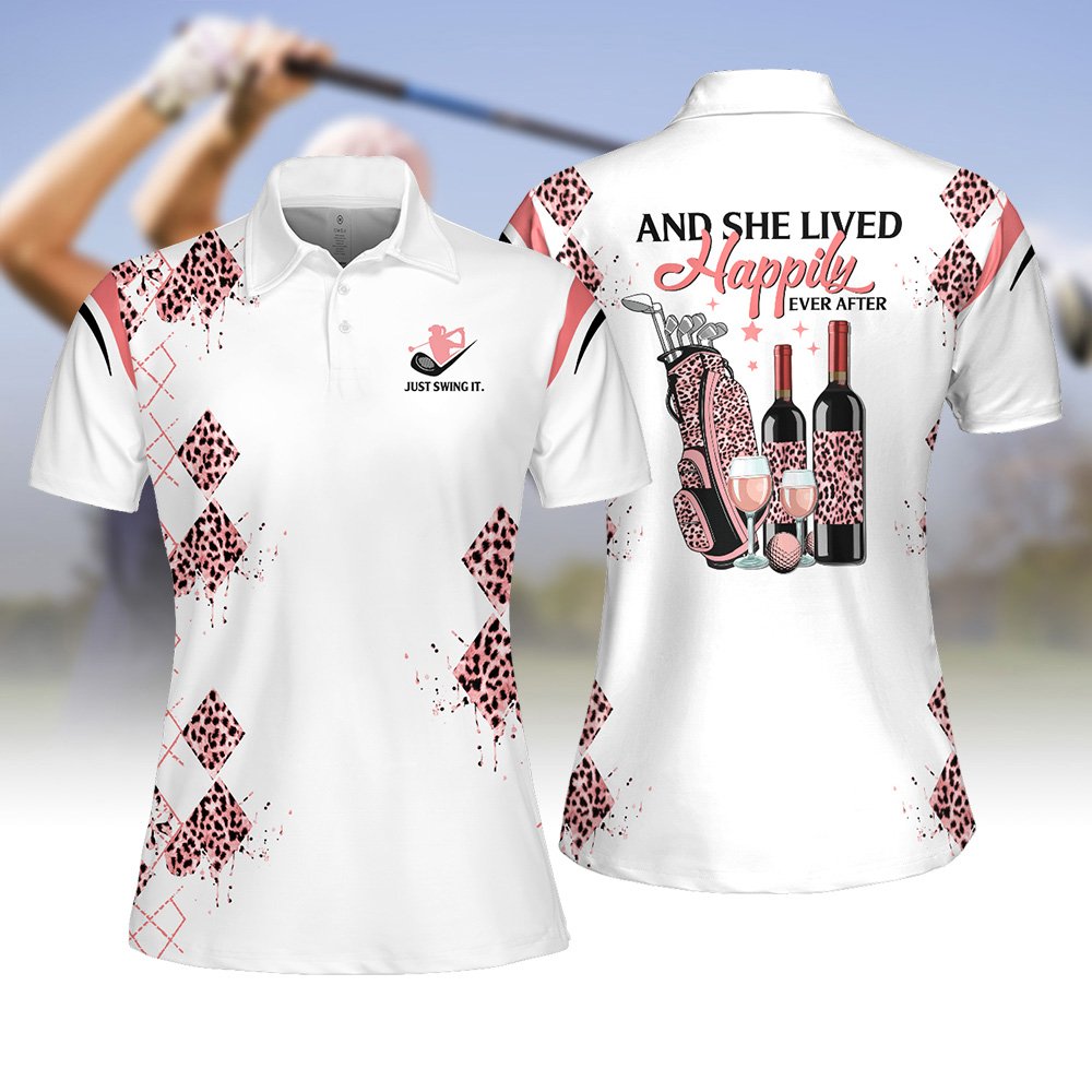 And She Lived Happily Ever After V1 Women Polo Shirt LVH270801