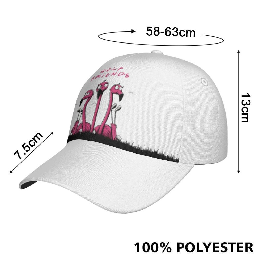 Golf Friends Funny Flamingo Cap CVH090901
