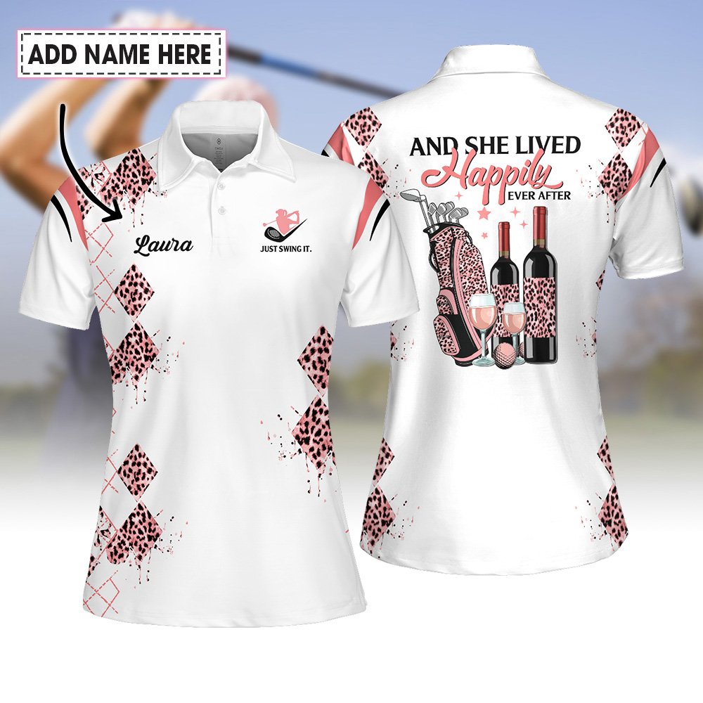 And She Lived Happily Ever After V1 Women Polo Shirt LVH270801