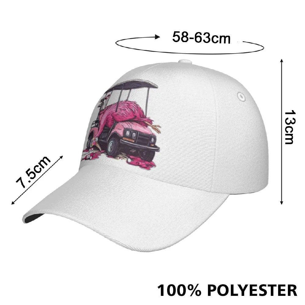 Drunk Flamingo Weekend Forecast Golfing With A Chance Of Drinking Cap CVH110901