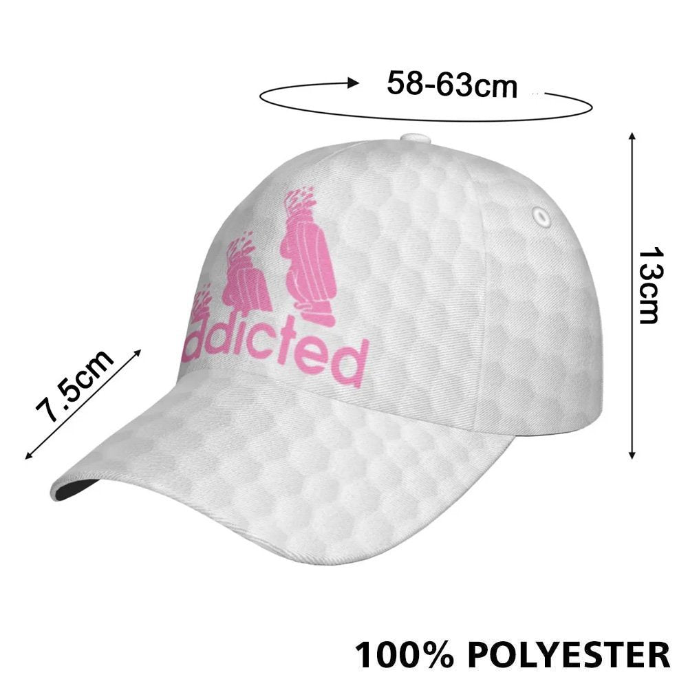 I Hate Golf Golf Ball Pink Cap CVH240901