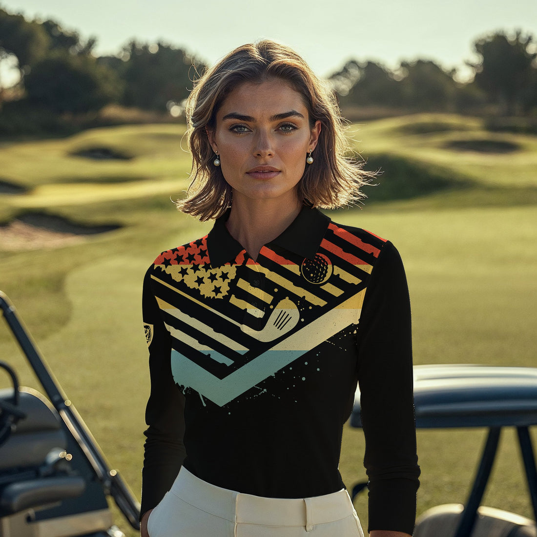 I Like Golf And Maybe 3 People Retro Style LLVH160801