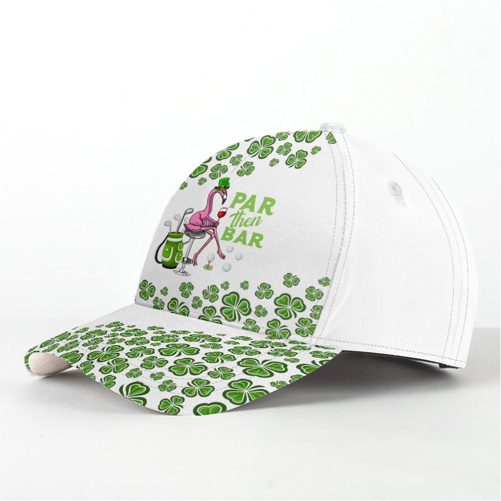 Par Then Bar St Patrick's Day Golf Wine Cap CVH020701