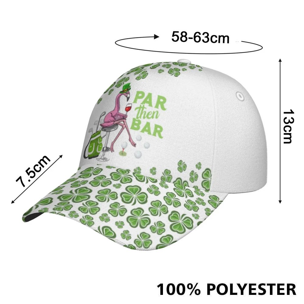 Par Then Bar St Patrick's Day Golf Wine Cap CVH020701