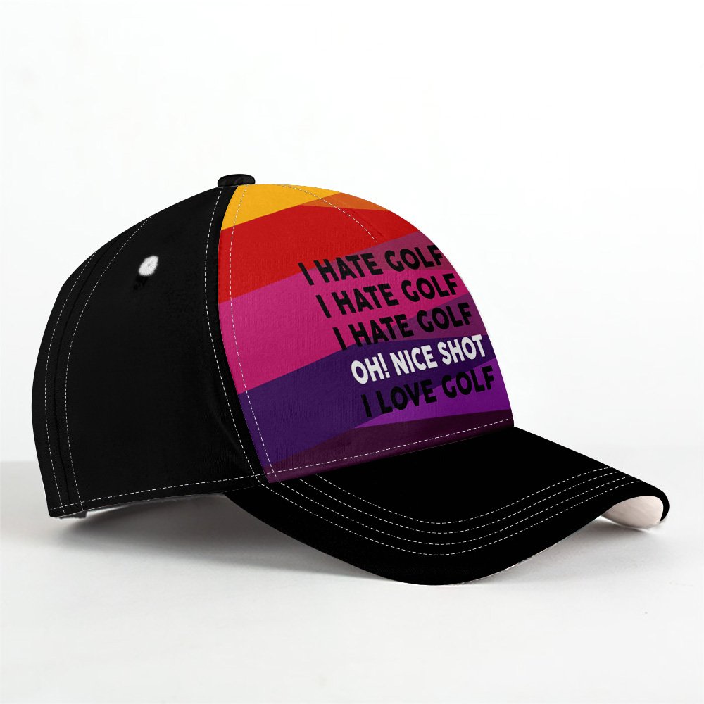 I Hate Golf Color Addicted Cap CVH040401