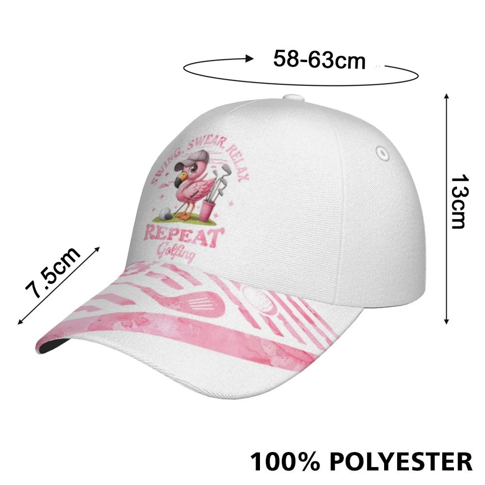 Swing Swear Relax Repeat Golfing Cap CVH060401