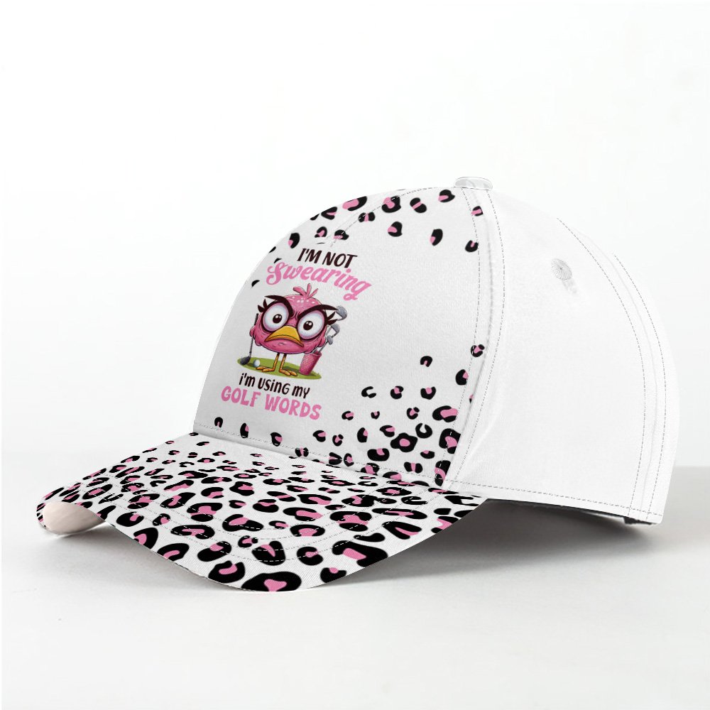 Leopard Flamingo I'm Not Swearing I'm Using My Golf Words CVH070601