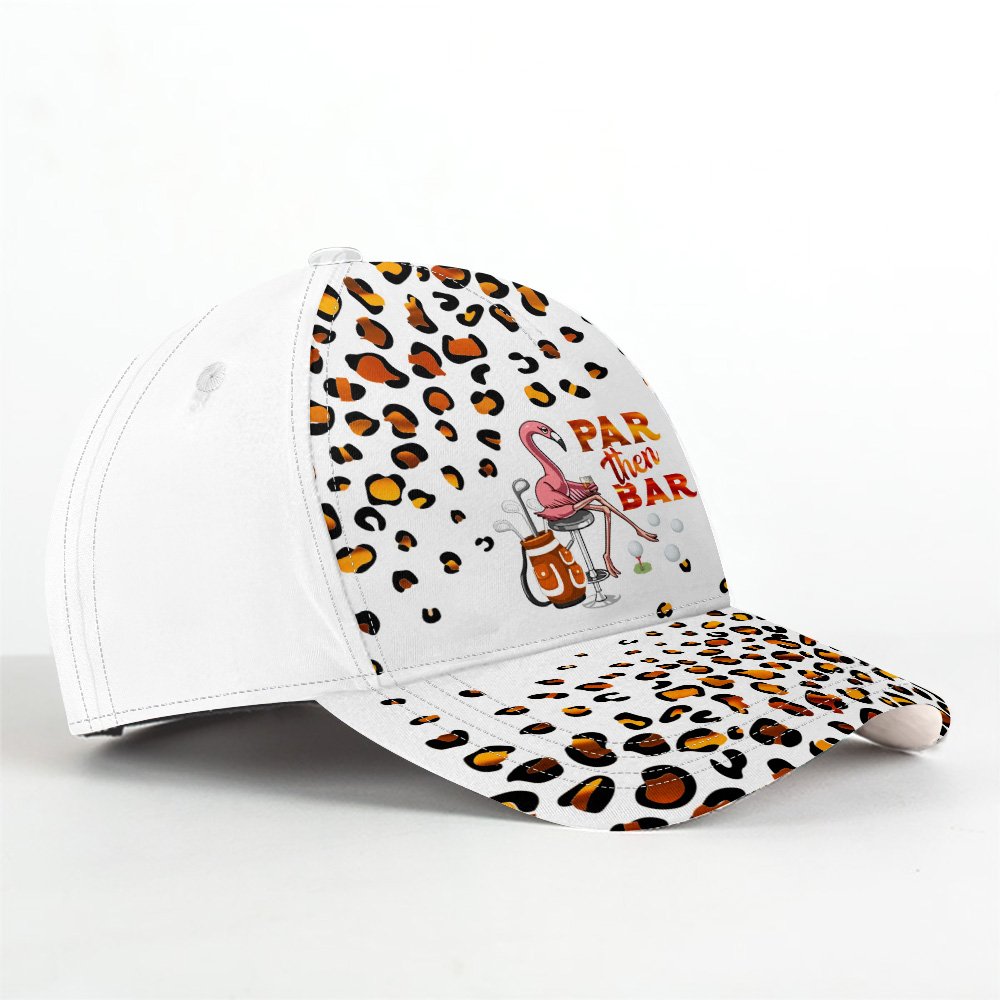 Par Then Bar Whiskey Leopard Cap CVH130401