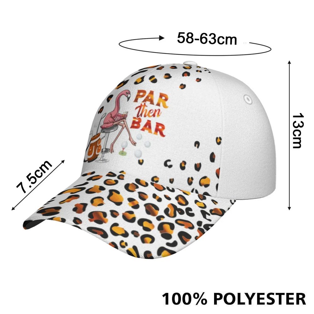 Par Then Bar Whiskey Leopard Cap CVH130401