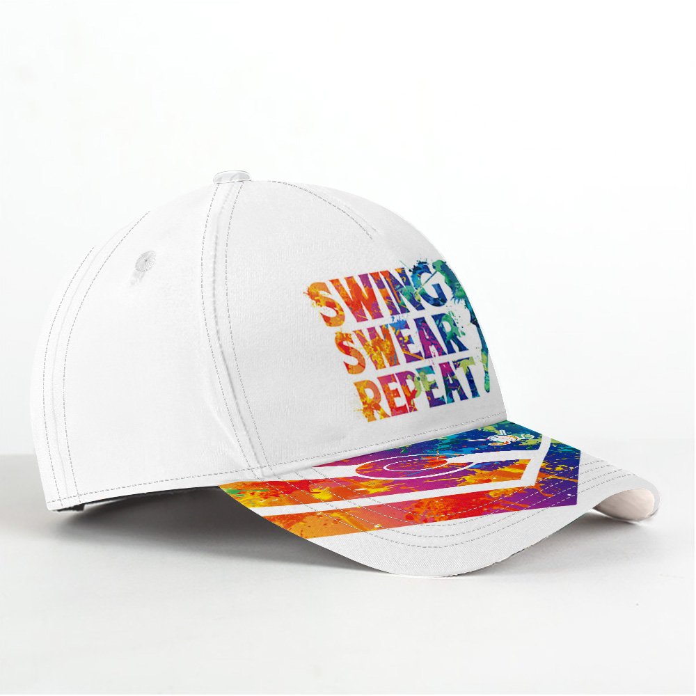 Colorado Water Color Swing Swear Repeat Cap CVH200701