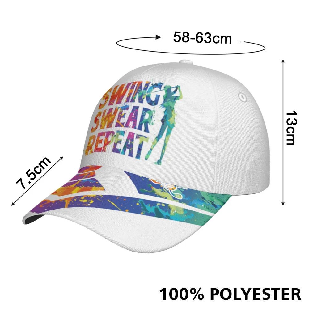 Colorado Water Color Swing Swear Repeat Cap CVH200701