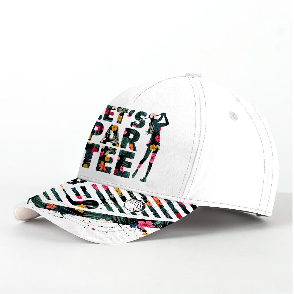 TROPICAL FLOWER LET'S PAR TEE Cap CVH220501