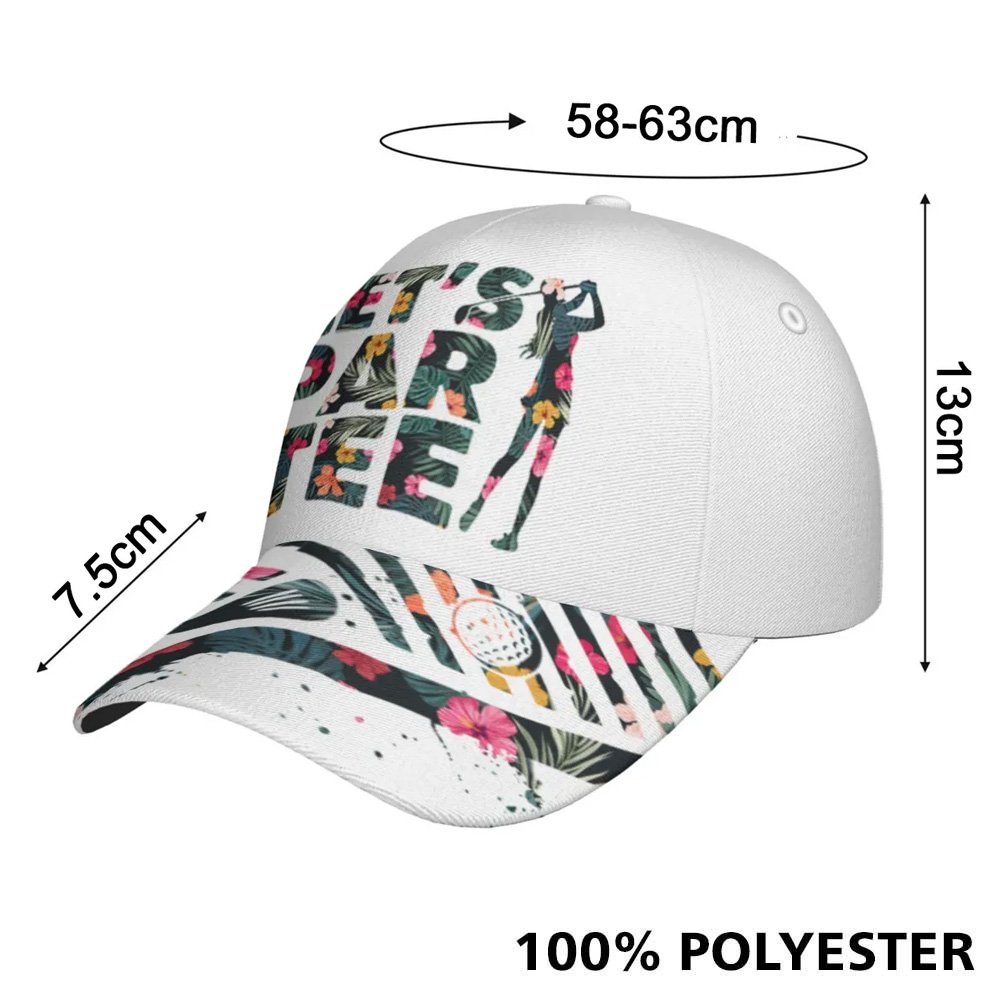 TROPICAL FLOWER LET'S PAR TEE Cap CVH220501