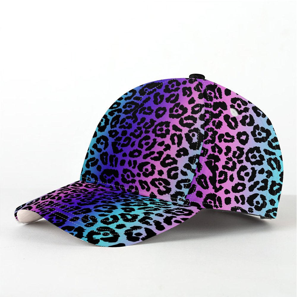 Leopard Gradient Color Golf Pattern Cap CVH220601