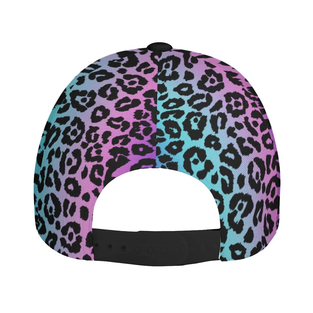 Leopard Gradient Color Golf Pattern Cap CVH220601