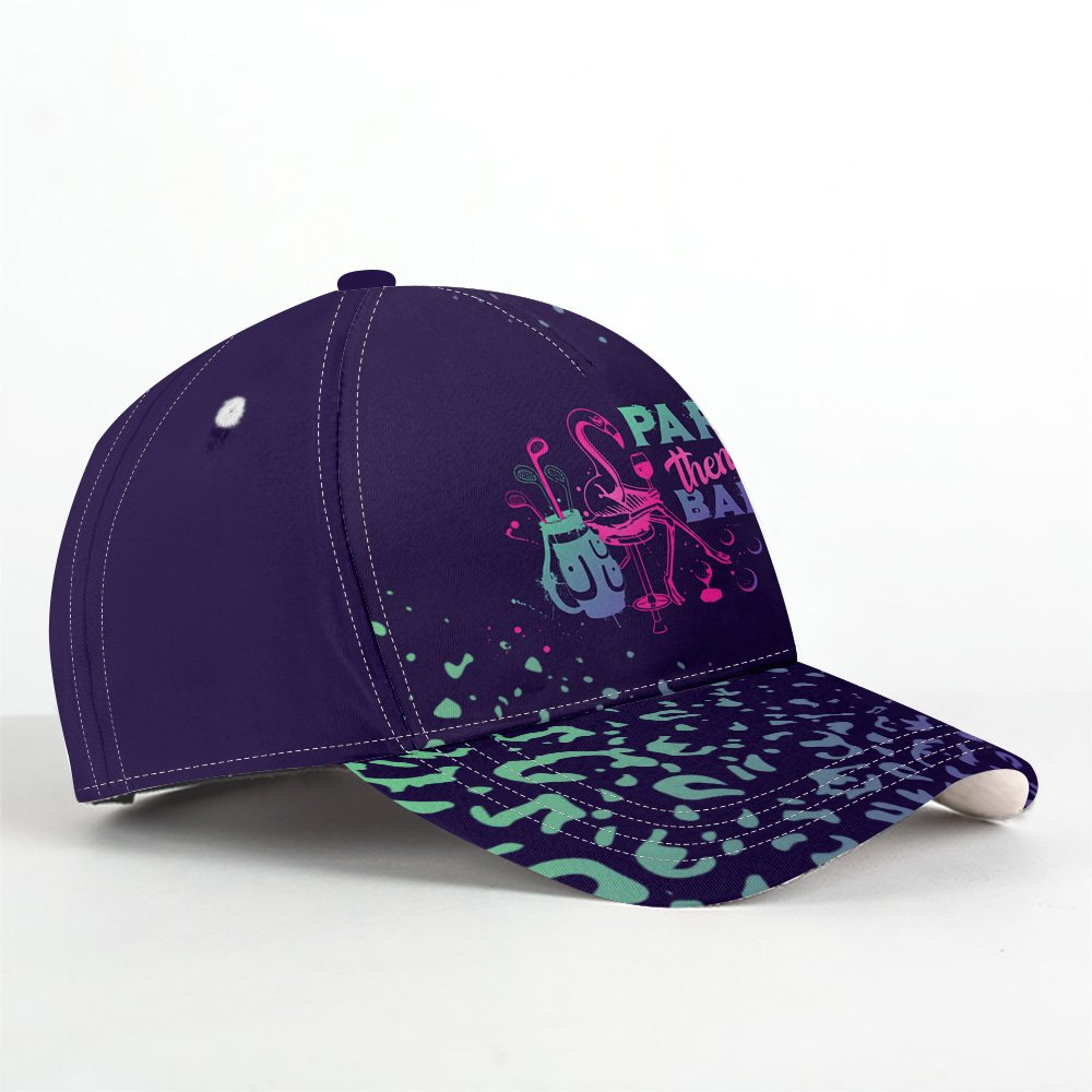 Par Then Bar Flamingo Gradient Leopard Cap CVH260301