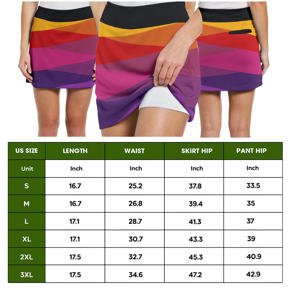 I Hate Golf Color Addicted Skort KVH040401