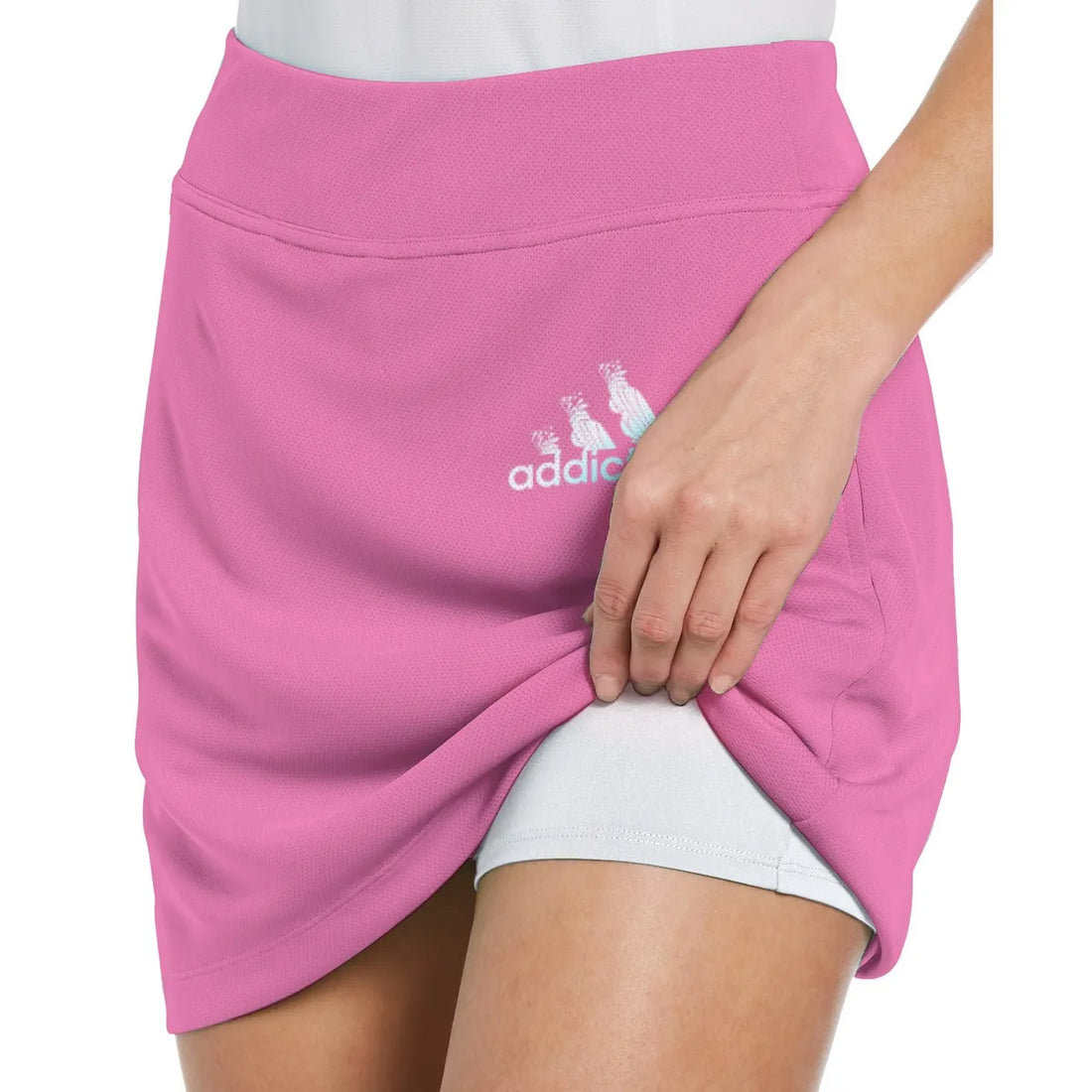 Addicted I Hate Golf Gradient Pink Flamingo Skort KVH090401