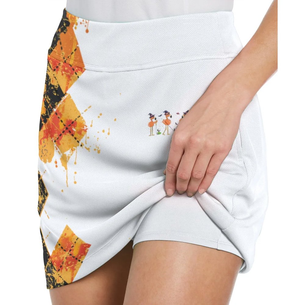 GOLF FRIENDS FLAMINGO Halloween Skort KVH090501