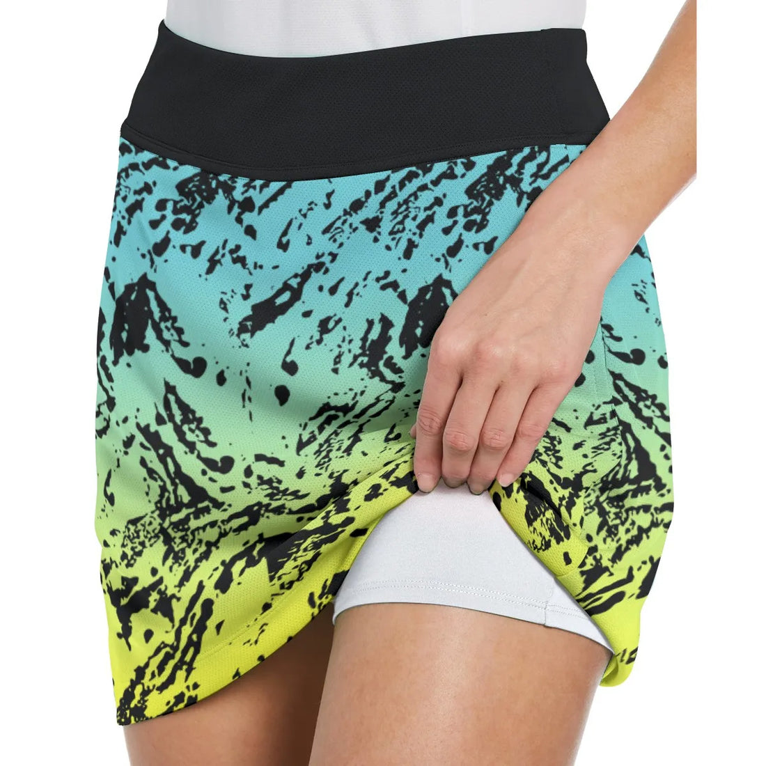 I Hate Golf Wild Pattern Skort KVH100401