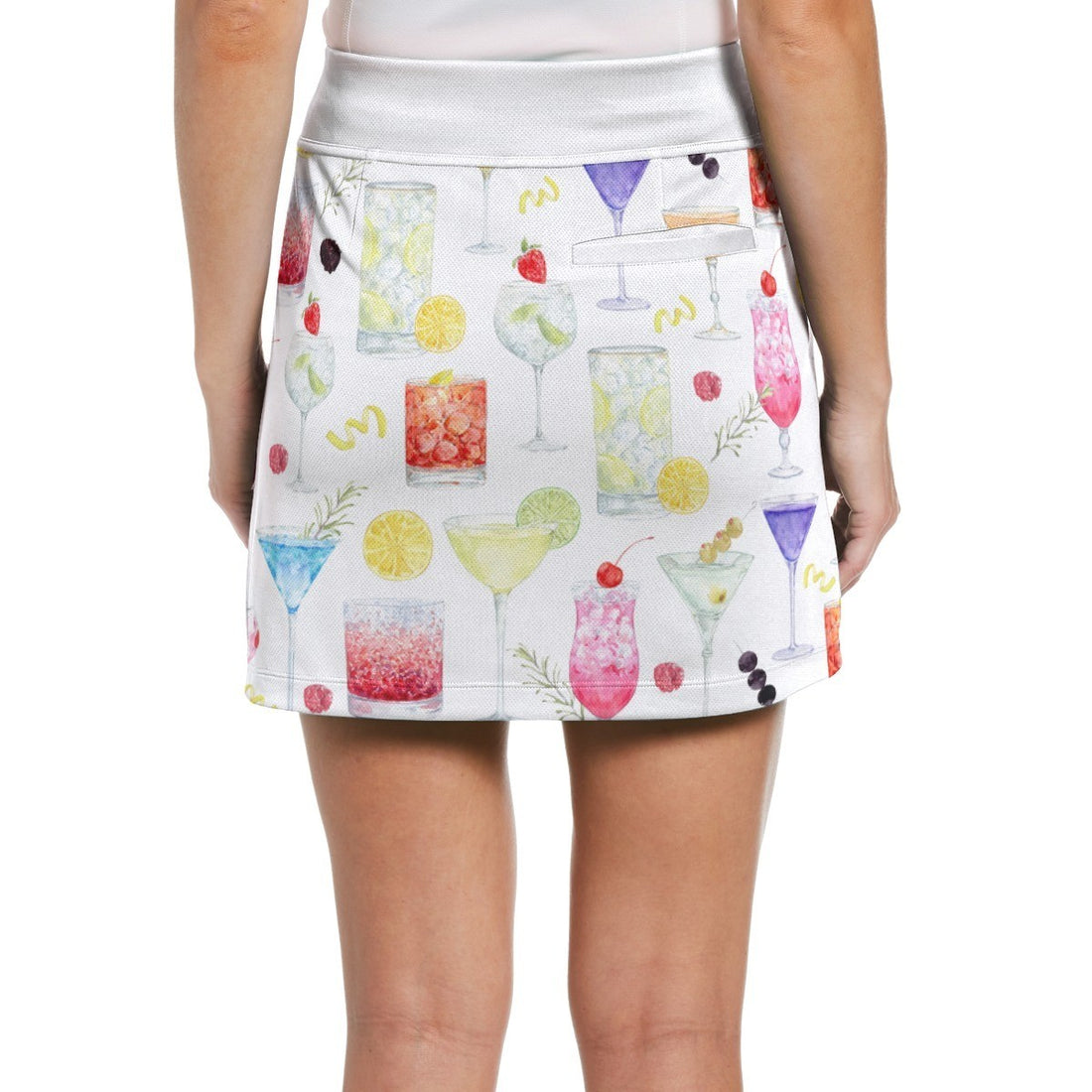 Plan For The Day Coffee Golf Cocktail Green Bundle Skort KVH210101