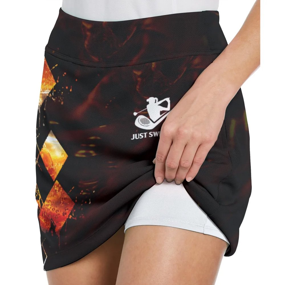 WEEKEND FORECAST GOLFING WITH A CHANCE OF DRINKING Whiskey Bundle Skort KVH120401