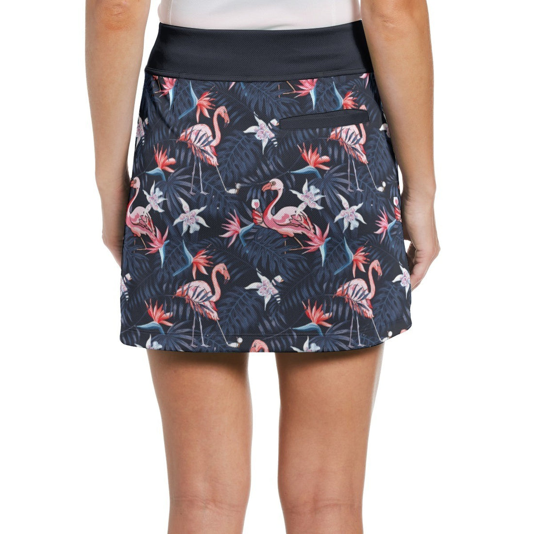 Plan For The Day Flamingo Tropical Golf Skort KVH130201