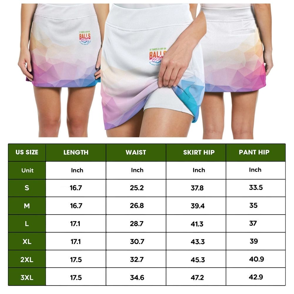 Golf Low-poly Style Skort KVH160201