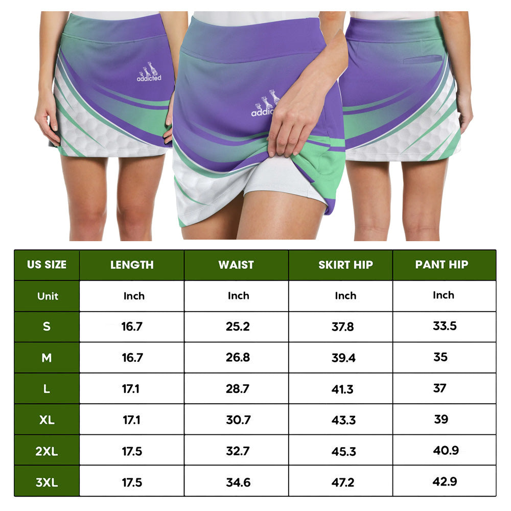 Par Then Bar Gradient Simple V2 Skort KVH170201