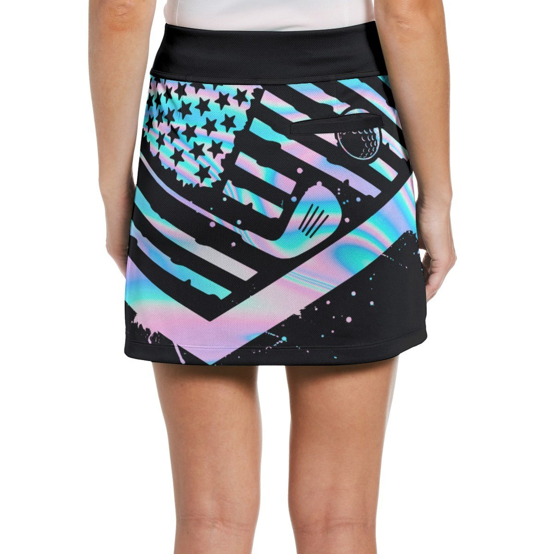 Hologram Swing Swear Repeat Skort KVH190101