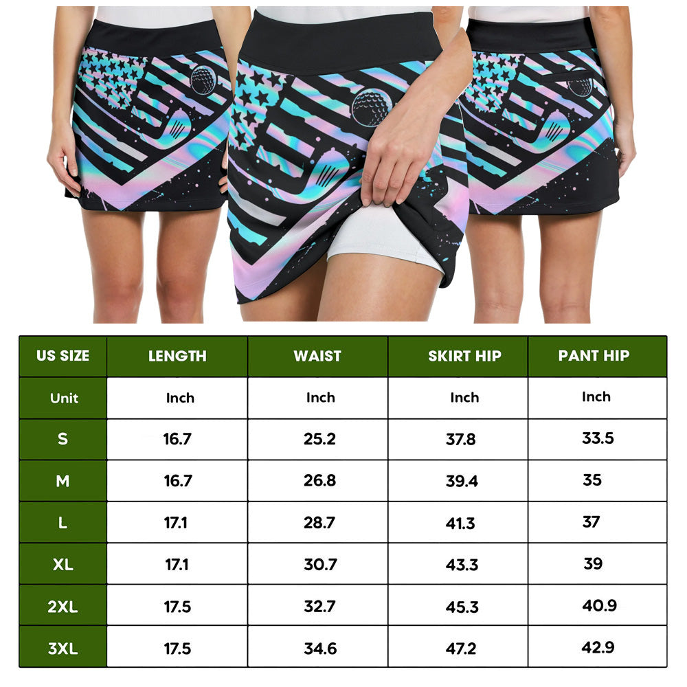 Hologram Swing Swear Repeat Skort KVH190101